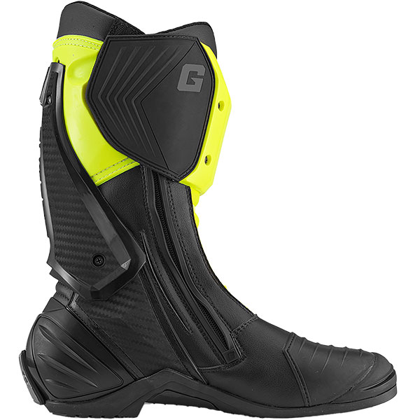 Gaerne GP1 LS Boots - Black / Fluo Yellow - FREE UK DELIVERY
