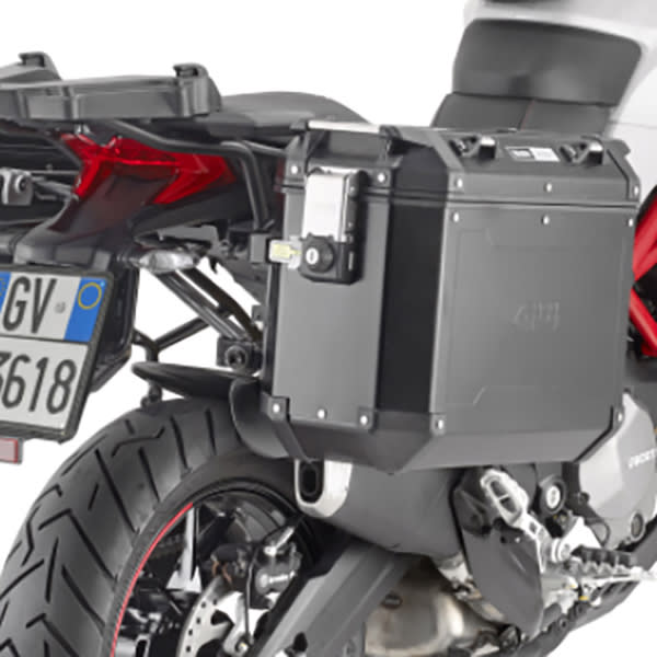 Support Top Case Givi Monokey Pour Ducati Multistrada DS 620-1000 - Capacité 10 Kg, Noir - 2