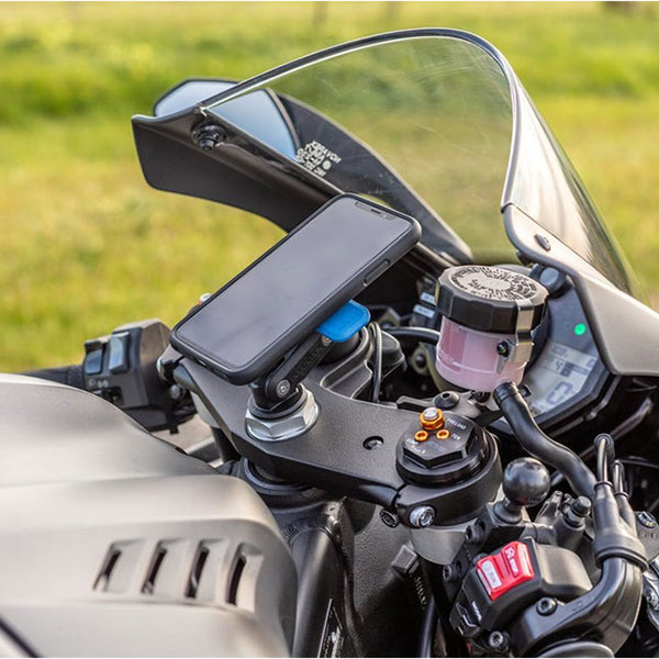 thumbnail image 2 of Quad Lock Motorcycle Fork Stem Mount Pro – Aluminum Handlebar Mount 2 of 5