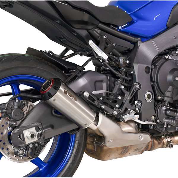 Scorpion Serket Parallel Slip-on Exhaust – Carbon Fibre For Yamaha MT-10 2016-2021 – RYA102CEO