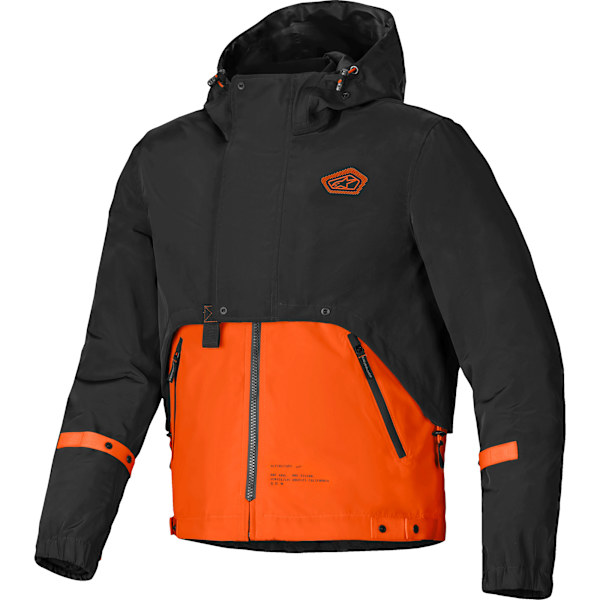 【新品未使用】performance jacket M Alpinestars Mootant Waterproof Textile Jacket - Spicy Orange