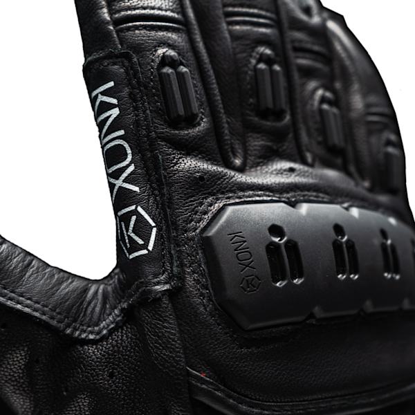 Knox Orsa Leather MK3 Gloves - Black - FREE UK DELIVERY