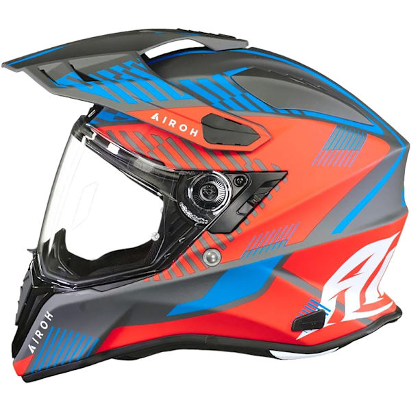 Airoh Commander - Boost Matt Red / Blue - FREE UK DELIVERY