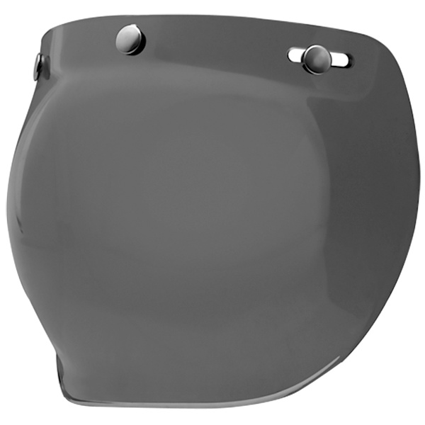 thumbnail image 2 of Z1R Bubble Faceshield For Jimmy, Drifter & Nomad Helmets – Three-Snap Clear Shield 2 of 5