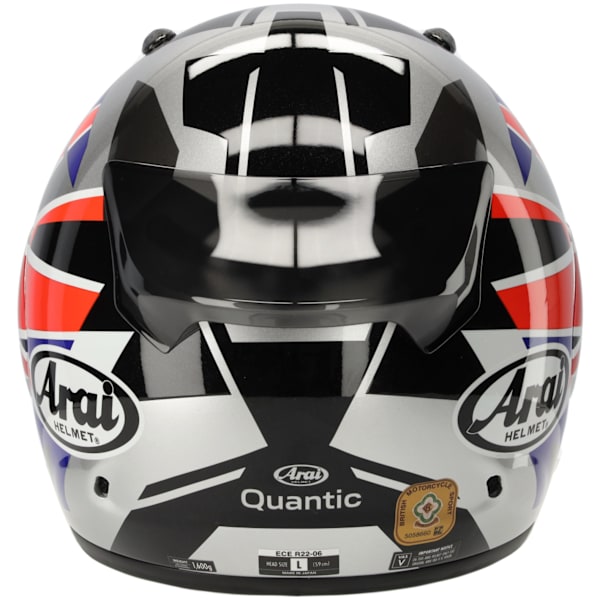 arai helmet british Classic-V - Metallic Blue 30% stronger than fiberglass Multi Arai Quantic - Flag UK