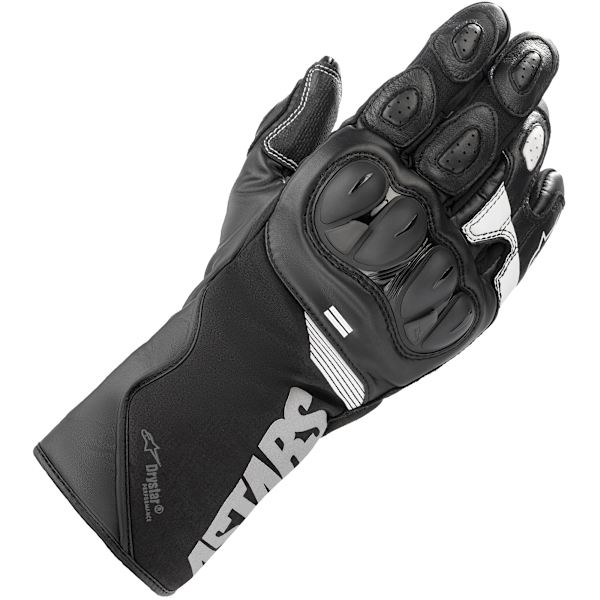Alpinestars SP-365 Drystar Textile Gloves - Black / White - FREE