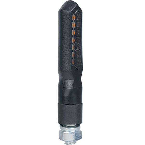 Kit Indicatori Di Direzione Posteriori Sequenziali Oxford NightSlider EL360 – 3 In 1 Con Luce Freno E Posizione, LED Nero, E-mark