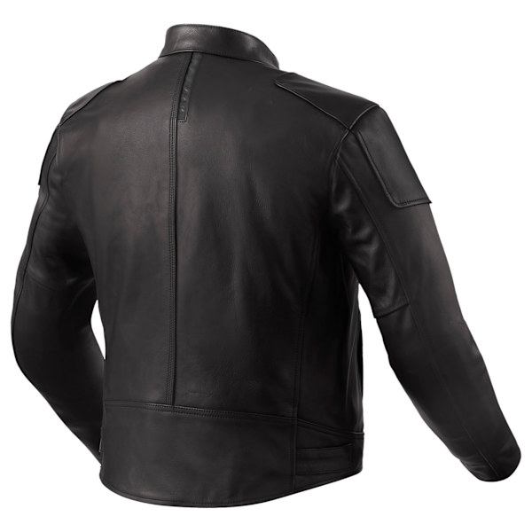 Rev'it Morgan Leather Jacket - Black - FREE UK DELIVERY