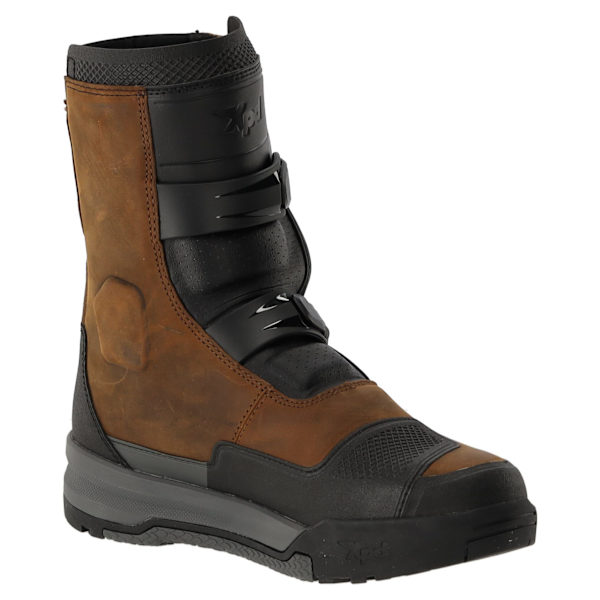 靴 Mid Cut Leather Boots XPD X-Adventure Mid H2Out Boots - Brown - FREE UK DELIVERY