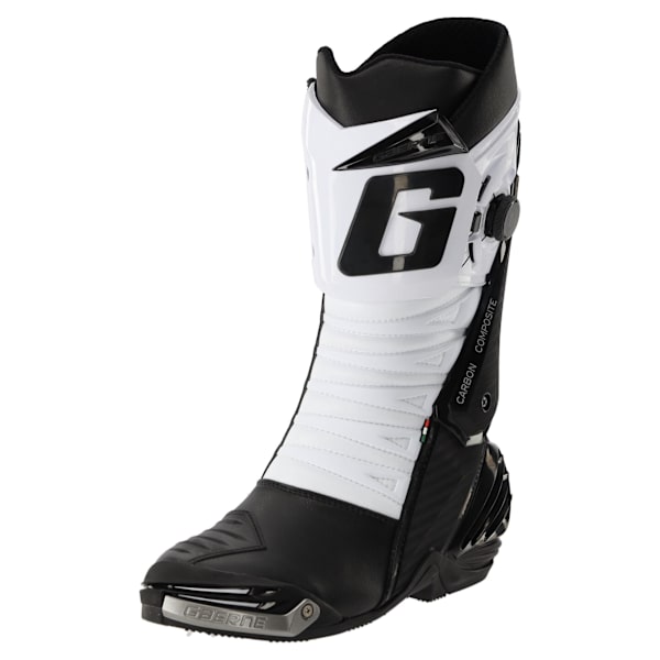 Gaerne GP1 LS Boots - Black / White - FREE UK DELIVERY
