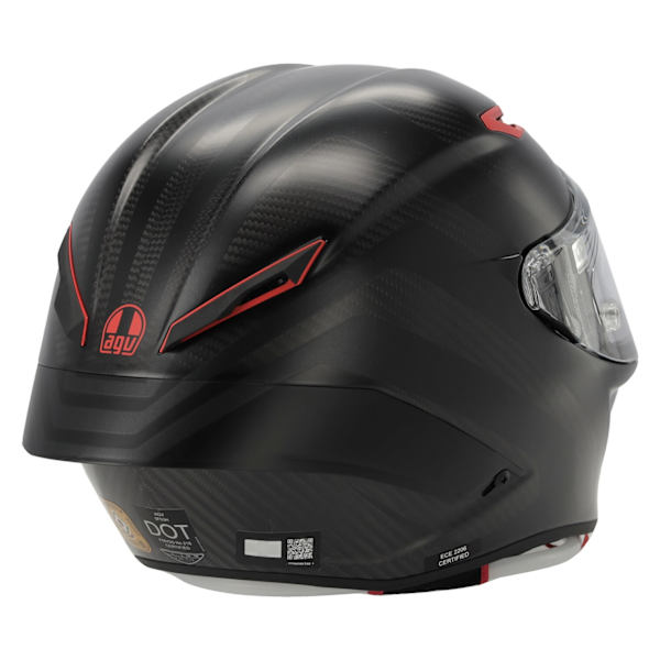AGV Pista GP-RR ECE 22.06 - Intrepido Matt Carbon Black / Red