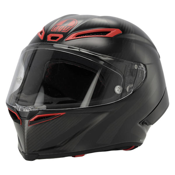 AGV Pista GP-RR ECE 22.06 - Intrepido Matt Carbon Black / Red