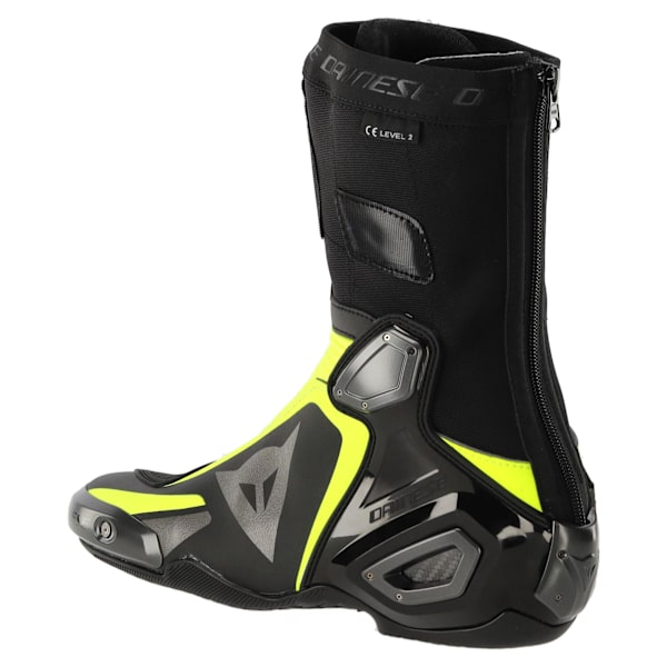 Dainese Axial 2 Boots - Black / Fluo Yellow - FREE UK DELIVERY