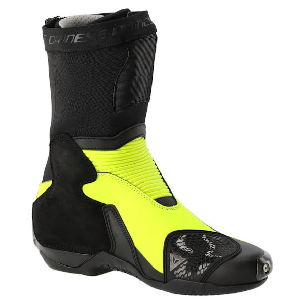 Dainese防水・ゴルテックス バイクブーツ プロテクター付 25cm 黒/黄 Dainese Axial 2 Boots - Black / Fluo Yellow - FREE UK DELIVERY