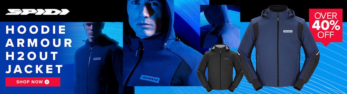 Over 40% off Spidi Hoodie H2Out Jacket