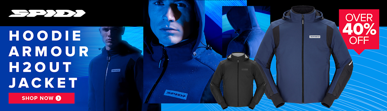 Over 40% off Spidi Hoodie H2Out Jacket