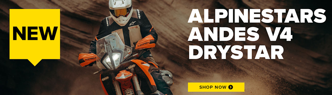 New Alpinestars Andes V4. Shop now!