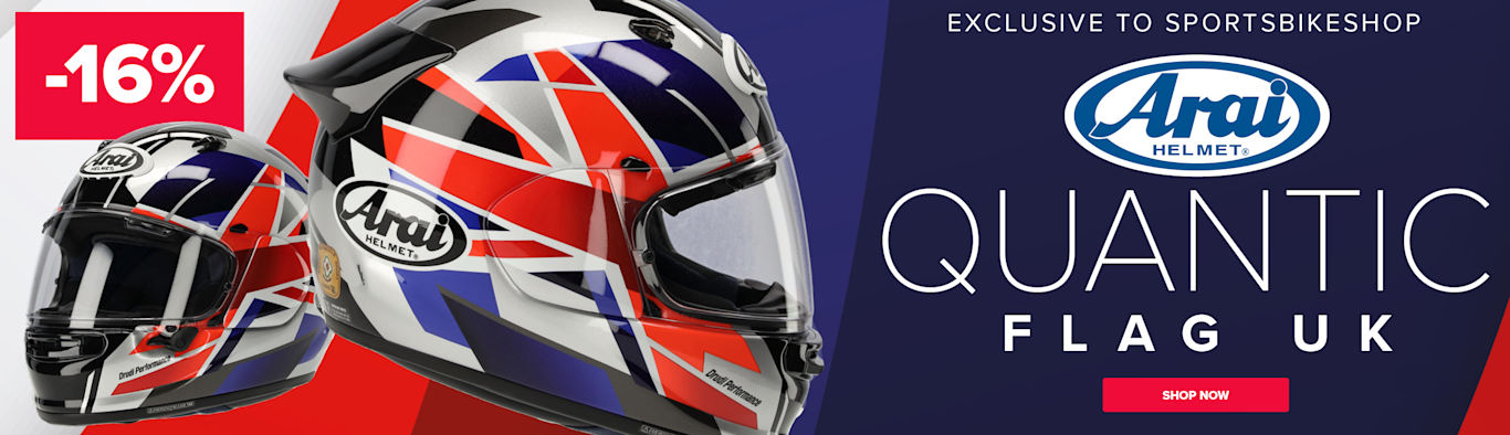 Exclusive! New Arai Quantic Flag UK