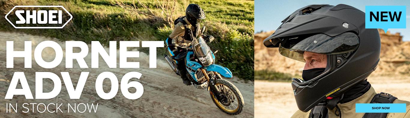 New Shoei Hornet ADV 06! In stock now