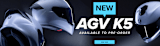 New AGV K5! Available to pre-order now