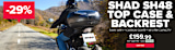 29% off SHAD SH46 Top Case & Backrest!