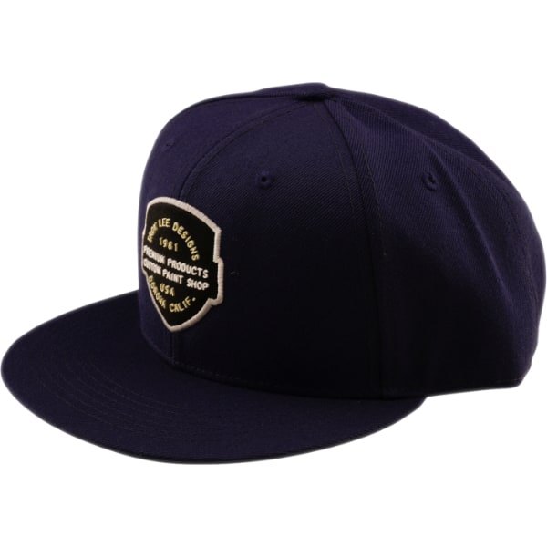 Troy Lee Designs Troy Lee Designs Flat Bill Snapback Cap - Imprint Indigo