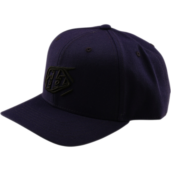 Troy Lee Designs Troy Lee Designs Curved Snapback Cap - Badge Indigo