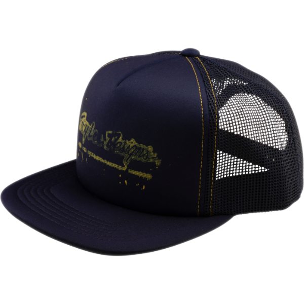 Troy Lee Designs Troy Lee Designs Trucker Snapback Cap - Repeat Indigo