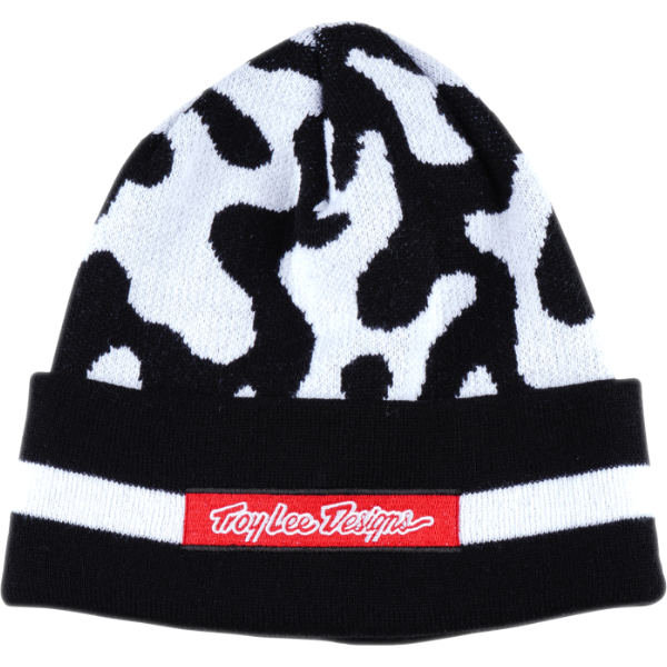 Troy Lee Designs Troy Lee Designs Beanie - Flow Camo Black / White