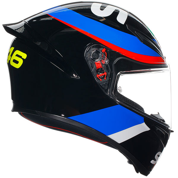 AGV K1 S - Sky Racing Team Black / Red - FREE UK DELIVERY