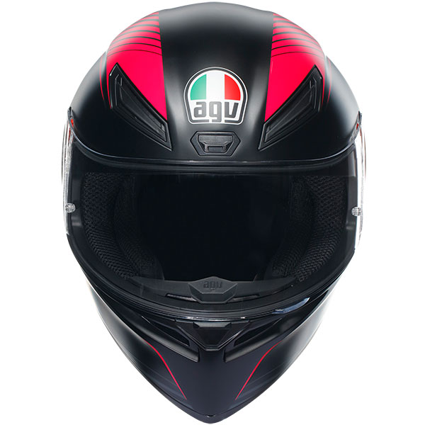 AGV K1 S Warmup Black Pink FREE UK DELIVERY