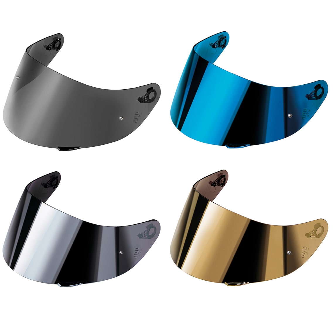 AGV AGV GT4 Max Vison Pinlock Ready Anti-Scratch Visor - Not Road Legal
