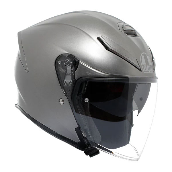AGV K5 Jet Evo - Mono Matt Luna Grey - FREE UK DELIVERY