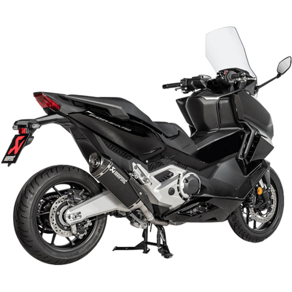 Akrapovic Black Titanium Slip-On Line Exhaust - Honda NSS