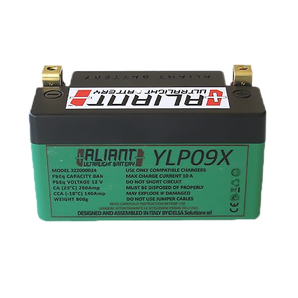 Aliant Aliant Lithium Motorcycle Battery - YLP09X