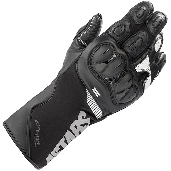 Alpinestars SP-365 Drystar Textile Gloves - Black / White - FREE