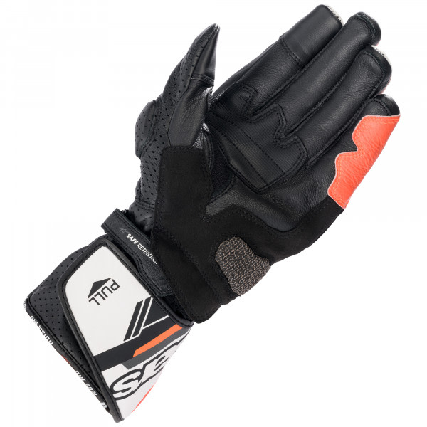Alpinestars SP-8 V3 Leather Black White Red Fluo, photo 4 of 4