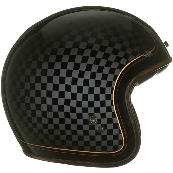 bell custom 500 rsd helmet check it Motorcycle – Gear Change Online profile look Integrated 5 Bell Custom 500 RSD Check