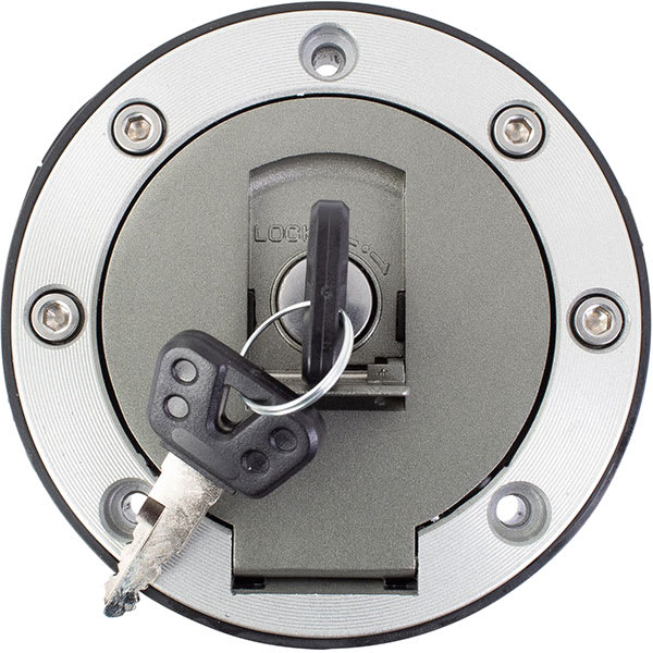 BikeTek BikeTek Fuel Cap - Yamaha 3 Bolt