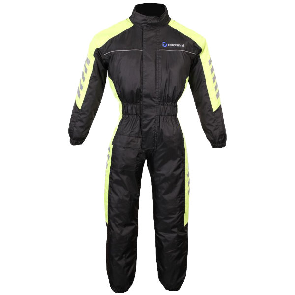 Duchinni Duchinni Kids Sirocco Oversuit - Black / Neon Yellow
