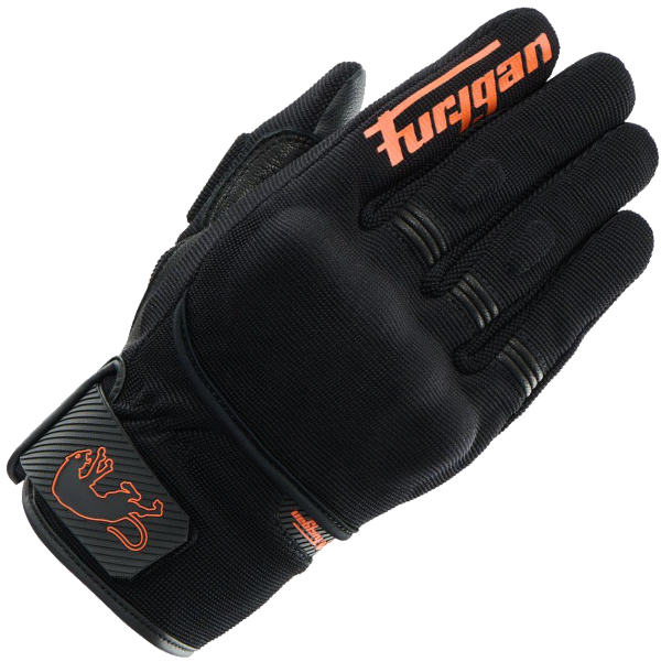 Furygan Furygan Jet D3O® Evo Textile Gloves - Black / Orange