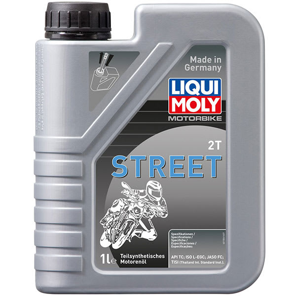 Liqui Moly Liqui Moly 2T Semi-Synthetic Motorbike Street Oil - 1 Litre
