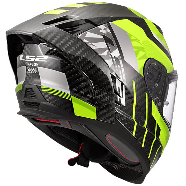 LS2 Dragon Trax Hi-Vis Yellow FREE UK DELIVERY