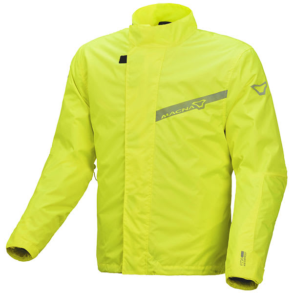 Macna Spray Rain Jacket Neon Yellow FREE UK DELIVERY