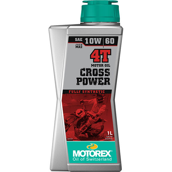 Motorex Motorex Cross Power 4T Fully Synthetic Pro Performance JASO MA2 - 10W-60