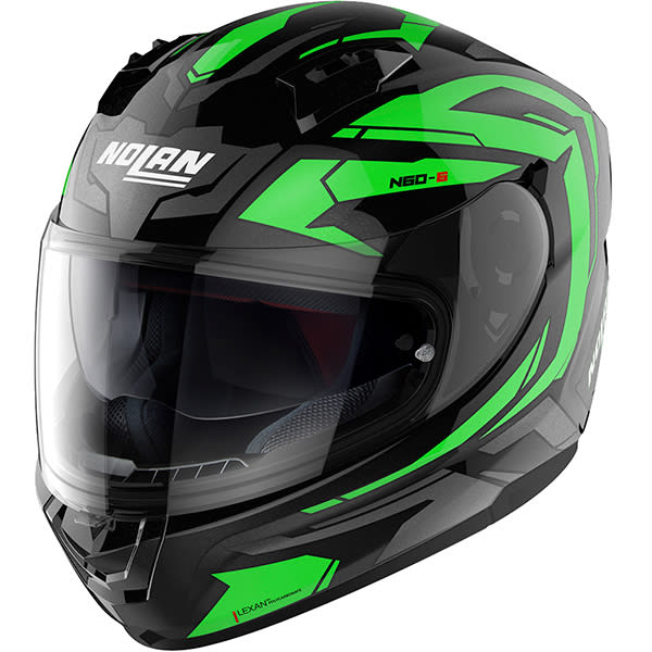Nolan Nolan N60-6 - Anchor Metal Black / Green