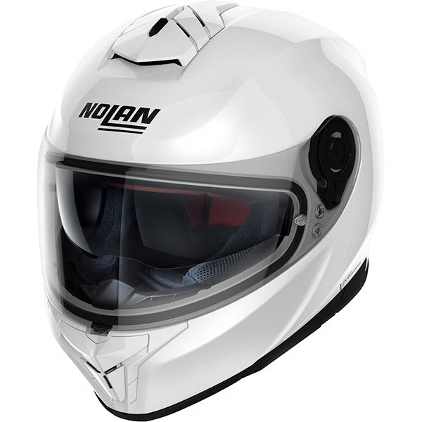 Nolan Nolan N80-8 N-Com - Classic Metal White