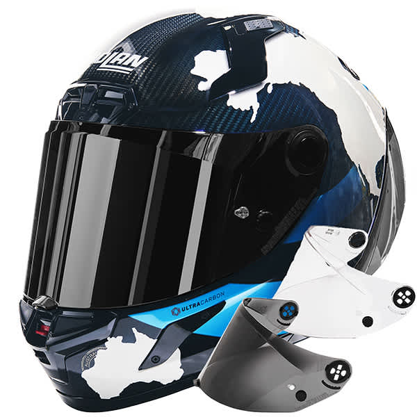 Nolan X-804 RS Ultra Carbon Checa Special Edition 355 FREE UK