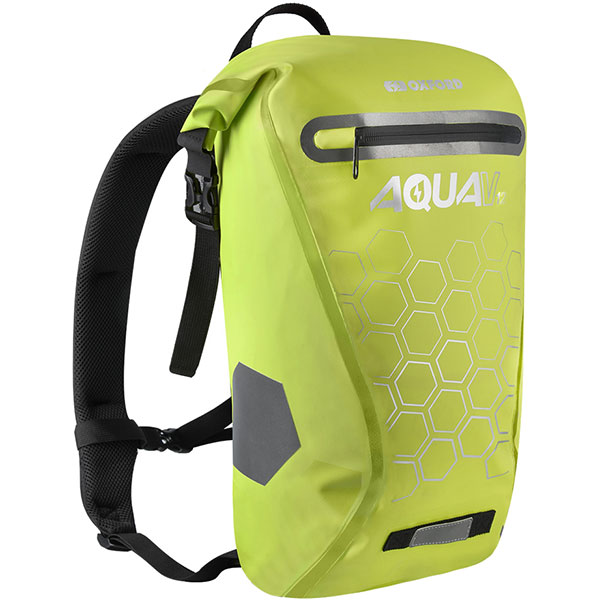 Oxford Oxford Aqua V12 Back Pack - Fluo Yellow
