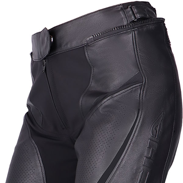 Richa Ladies Laura Leather Trousers Black